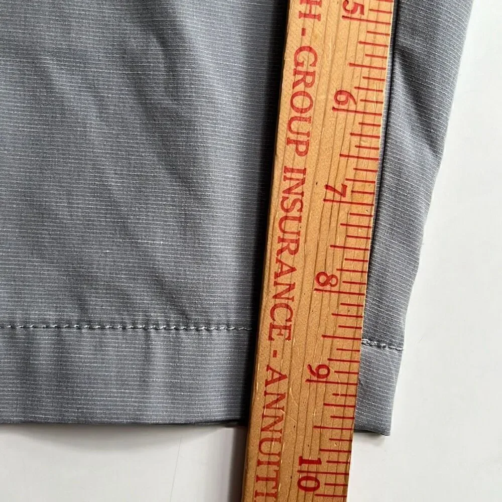 Banana Republic Poly/Spandex Stretch Waist Shorts Mens L 34